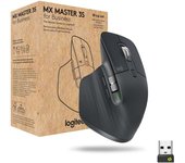 Ratón Logitech inalámbrico 8000 DPI 7 botones programables Darkfield Grafito