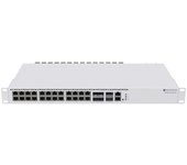 Switch Mikrotik 20 Puertos Gigabit 4 SFP+ Gestionado ACL Montaje en Rack Gris