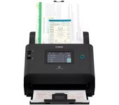 Escáner Canon DR-S350NW 600x600 DPI 50ppm Dúplex ADF WiFi Ethernet LCD Negro