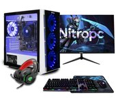 Nitropc Pack Bronze AMD Ryzen 5 4650G/16GB/1TB SSD + Monitor 24