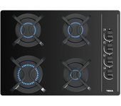 Teka GBC 64003 KBA Placa de Gas Butano 4 Zonas Cristal Negro