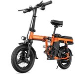 Engwe T14 EU E-Bike Bicicletas Eléctricas con Autonomía de 45Km 250W Naranja