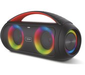 Altavoces Haeger Portátiles Inalámbricos 40W Bluetooth USB-C y MicroSD Negro