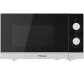 Microondas TEKA MW FS20 G 20L 1000W Grill 5 potencias Control Mecánico Negro