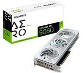 Tarjeta Gráfica GIGABYTE RTX 5060 8GB GDDR7 AERO OC triple ventilador blanca
