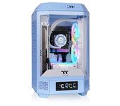 Torre Thermaltake Mini Tower Azul SPCC Pantalla LCD Ventana Lateral Mini-ITX