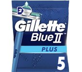 Gillette Blue II Plus cuchilla afeitar desechables 5 u