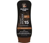 Australian Gold Sunscreen SPF15 lotion with bronzer 237 ml