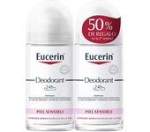 Eucerin PH5 desodorante ROLL-ON Pack 2 x 50 ml