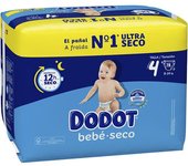 Dodot Etapas talla 4 pañales 9-14 kg 78 u