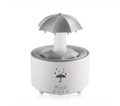 Deshumidificador Humidificador Giratorio de Nube de Lluvia con Luces LED de 7 Colores, Temporizador de 3 Niveles y Función de Aromaterapia – Perfecto para Relajación y Purificación del Aire, Humidificador de Aire