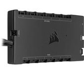 iCUE Commander Core XT controlador de velocidad de ventilador 6 canales Negro, Control del ventilador