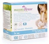 Masmi Natural Cotton Discos Lactancia Reutilizable 2 Uds