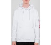 Alpha RBF Latex sudadera con capucha - Blanco (S)