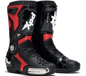 XPD XP6-S Botas de moto - Negro Rojo (47)