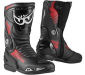 Berik Shaft 3.0 Botas de moto - Negro Rojo (47)