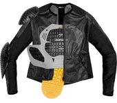 Spidi Base-1 Armor Chaqueta protectora - Negro (M)