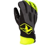 Klim Spool Guantes de motocross - Negro Gris Amarillo (2XL)