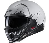 HJC i20 Scraw Casco Jet - Negro Gris (M)