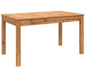 Petits meubles Mesa de comedor extensible para 4 a 6 personas estratificado marrón
