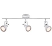 Nordlux Lámpara regleta de focos para techos blanco con 3 luces orientables