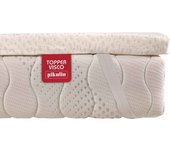 Pikolin Topper alto confort, alivia tensión, funda lavable, cremallera 180x182