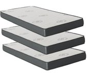 MueMue Colchón pack 3 viscoelástico 105 105x190x20/105x190x15/90x180x15