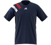 Adidas - Camiseta Fortore 23, Hombre, Team Navy Blue -Team Colleg Red-White-Team Ro, S