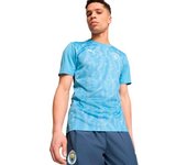 Puma - Camiseta Manchester City Pre-Match 2024-2025, Unisex, Team Light Blue-White, M
