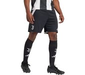 Adidas - Pantalón corto Juventus Primera Equipación 2024-2025, Unisex, Black-White, XL