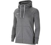 Nike - Chaqueta Con capucha Park 20 Fleece Mujer, Mujer, Charcoal Heather-White, XS