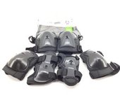 PROTECCIONES PATINAJE OXELO SET 3 PLAY BLACK