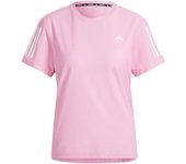 Camiseta de running adidas own the run mujer rosa