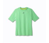 Camiseta de running brooks high point mujer verde