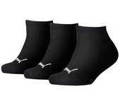 Calcetines puma plain sneaker infantil negro pack