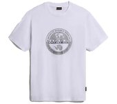 Camiseta napapijri s-bollo ss 1 blanco 002 hombre