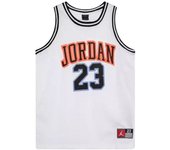 Camiseta jordan 23 jersey infantil crimson/ blanco