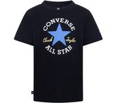 Camiseta converse sustainable core sse niño negro
