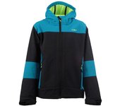Chaqueta de montaña campagnolo fix hood niño azul