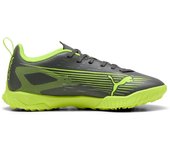 Botas de fútbol puma ultra 5 play tt ,matte aged silve, niño
