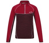 Forro polar regatta hepley lightweight half-zip w dark red
