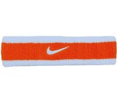 Cinta de pelo de fitness nike swoosh headband azul naranja