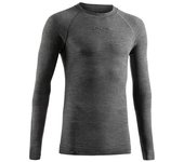 Camiseta de running lurbel merino long sleeves hombre gris