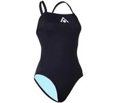 Bañador de natación aqua sphere essentials tie negro mujer