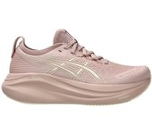 Zapatillas de running asics gel-nimbus 27 mujer rosa/beige