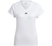 Camiseta de fitness adidas essentials minimal blanco mujer