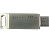 Goodram Oda3 Unidad Flash Usb 128 Gb Usb Type-a / Usb Type-c 3.2 Gen 1 (3.1 Gen 1) Plata
