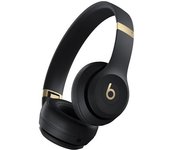 Beats Solo 4, Auriculares Supraaurales Inalámbricos Bluetooth, Hasta 50 Horas, Negro Y Dorado
