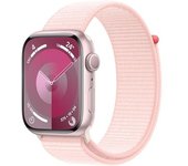 Apple Watch Series 9 Gps 45mm Aluminio Rosa Con Correa Deportiva Rosa Claro