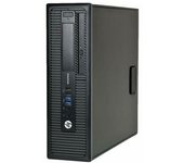 Ordenador Sobremesa Hp Elitedesk 800 G1 Sff I7-4770 16 Ram Disco 240 Gb Ssd + 500 Gb Hdd Windows 10 Pro Reacondicionado Grado A+